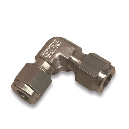 CONECTOR CODO DE INOXIDABLE PARA TUBING CON TERMINALES OD Y NPT