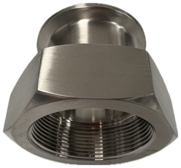 067 CONECTORES RECTOS SANITARIOS DE INOXIDABLE CON TERMINALES CLAMP Y NPT