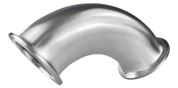 073 CODO DE INOXIDABLE SANITARIO X 90° CLAMP Y SOLDABLE