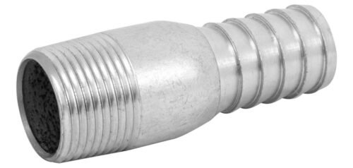 CONECTOR ESPIGA DE ACERO INOXIDABLE 304 ROSCADOS NPT
