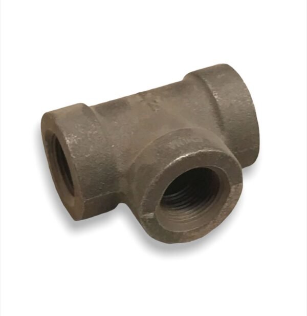 TEE ROSCADA NPT DE ACERO AL CARBON 150LBS Y 3000 LBS