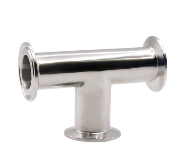 156 TEE SANITARIA DE ACERO INOXIDABLE 304 Y 316 CLAMP Y SOLDABLE