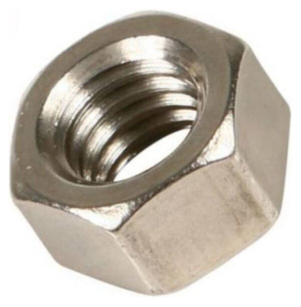 158 TUERCA HEXAGONAL DE ACERO INOXIDABLE, GALVANIZADA Y DE ACERO AL CARBON