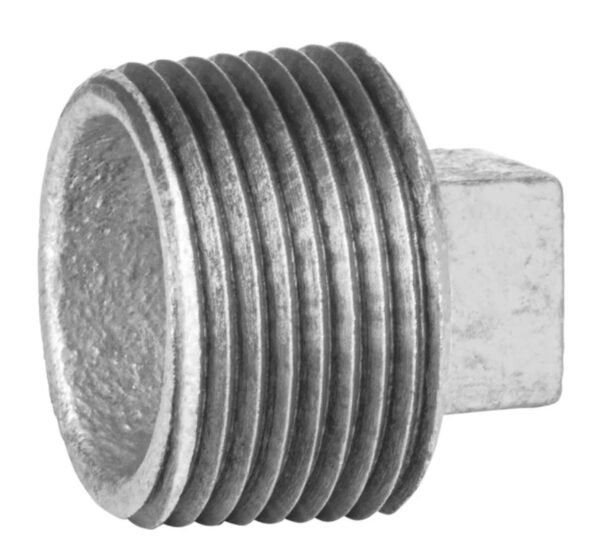 162 TAPON MACHO GALVANIZADO150LBS