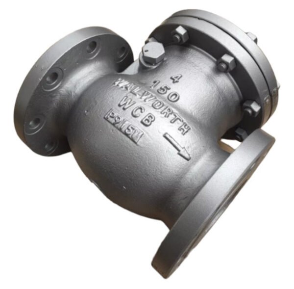 186 VALVULA CHECK DE ACERO INOXIDABLE BRIDADA 150LBS Y 300LBS