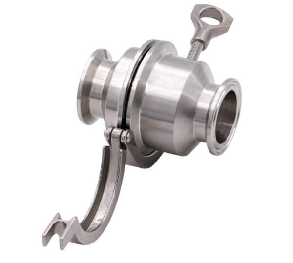 190 VALVULA CHECK SANITARIA CLAMP DE ACERO INOXIDABLE